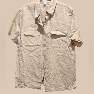 Josephine Chaus Sport 100% Linen Blouse